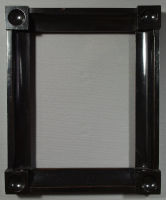 Schwarzer Biedermeierrahmen